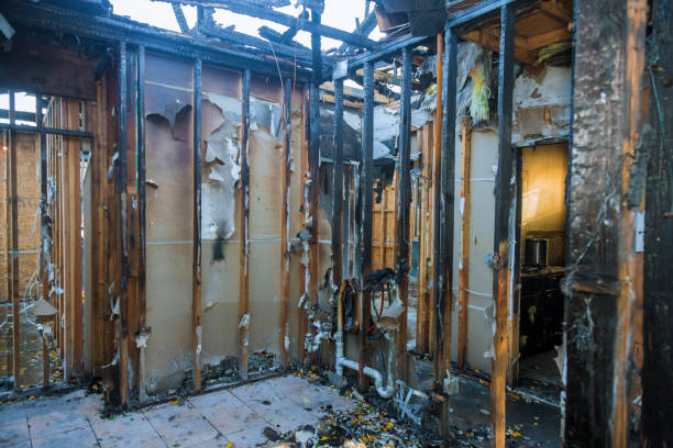Professional Emergency Fire Cleanup technician working in Glassboro, NJ